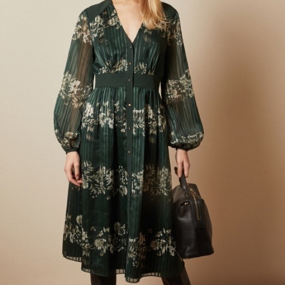 Ted Baker DELYLA Meadow Sweep long sleeved - Picture 7 of 14